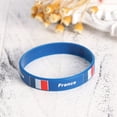 thumbnail image 3 of BRIGHTFUFU Blue Circular Wristbands 12Pack for International Matches and Cheer, 3 of 4
