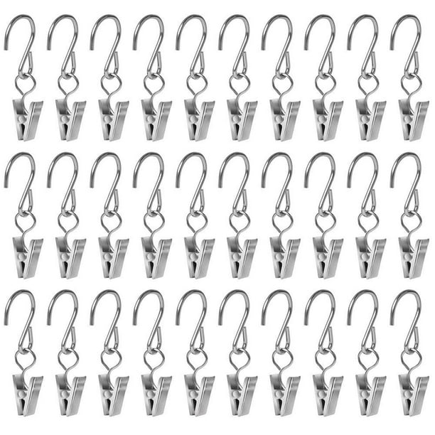 Stainless Steel Party Light Hanger Set (30 Pieces) for Outdoor String