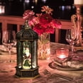 thumbnail image 3 of Vintage Style Decorative Lantern Christmas LED Wind Lamp Night Light (A), 3 of 9