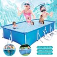 thumbnail image 3 of Piscina Inflable, Madaxy Piscina Para Ni帽os Y Adultos, 1101.01 * 66.3 * 23.79In Piscina Inflable Familiar Gruesa De Gran Tama帽o Para Ni帽os, Ni帽os Peque帽os, Adultos, Al Aire Libre, Jard铆n, Patio Traser, 3 of 6