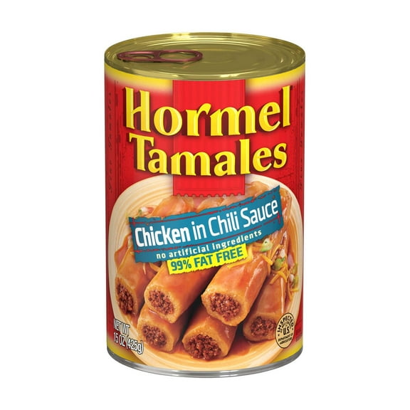 HORMEL Chicken Tamales, Canned Tamales, 15 KKS1 Oz (Pack of 12)