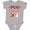 AC-Heather Grey, variant on Inktastic Pug Lover Dog Gift Girls Baby Bodysuit