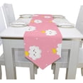 thumbnail image 4 of Coolnut Table Runner 13"x90", Clouds with Crown Washable Table Cloth Runner for Holiday Home Wedding Table Top Decoration, 4 of 5