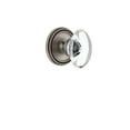 thumbnail image 2 of Grandeur Solpro_Psg_238 Soleil Solid Brass Rose Passage Door Knob Set - Nickel, 2 of 6