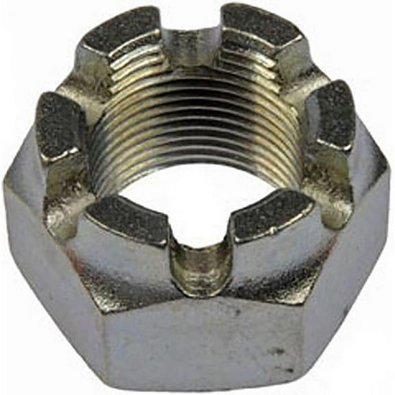 Dorman 814-069 Hex Nut-Castellated-Thread Size 1-14, Height 1-1/2 In.