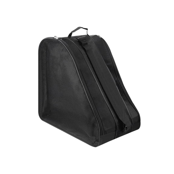 Roller Skates Storage Backpack, Thickened Ice Skating Shoe Bag, Shoulder Carrier Pouch, Heavy Duty Protective Organizer