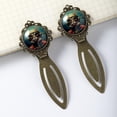 thumbnail image 3 of Cats Vintage Copper-Colored Lace Bookmarks - Set of 2 Stainless Steel Bookmarks for Readers and Book Lovers, 3 of 5