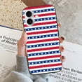 thumbnail image 6 of Compatible with Iphone 16 Case - Cute Soft Stars And Stripes Silicone Case Compatible with Iphone 16 Phone Case for Women Men, 6 of 6