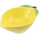 thumbnail image 1 of YIXIGCHEN - Cuenco de cerámica con forma de fruta de 4,7 x 3 pulgadas, forma de limón, para ensalada, decorativo, para aperitivos, dulces, nueces, postres, plato para servir para la cocina del hogar, 1 of 8