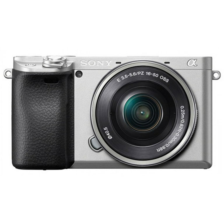 Sony Alpha a6400 Mirrorless Digital Camera (Silver) with 16 Sony Alpha a6400 Mirrorless Digital Camera (Silver) with 16