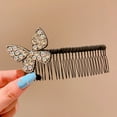 Rhinestone Hair Clips Female Back Of The Head Broken Hair Organizing