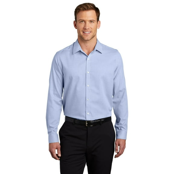 Port Authority Pincheck Easy Care Shirt W645