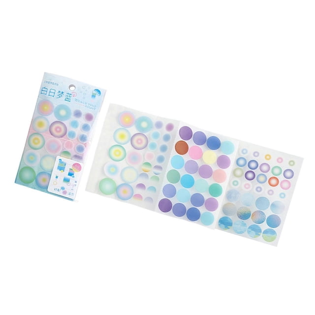 Decorative Scrapbooking Sticker Decoration Planner Sticker for Album Journal Art Crafts Card Making Scrapbook Sticker Multicolor
