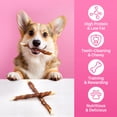 thumbnail image 6 of Puddonio Duck Jerky with Rawhide Sticks Dog Treats, 16 oz (40 ct), 6 of 9