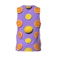 thumbnail image 2 of Rocae Yellow Lemon And Orange for Men's Basketball Jersey Lightweight and Breathable Athletic Tank Top,Quick-Drying Sports Jersey X-Large, 2 of 9