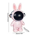 thumbnail image 6 of Space Themed Rabbit Coin Bank for Klds, One Way Saving Money Bank with Lock, Cute Piggy Bank for Home Office Decor, Gift for B0ys GirIs, 6 of 6