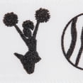 thumbnail image 6 of (2 pack) Offray Ribbon, Black White 7/8 inch Cheer Satin Ribbon, 9 feet, 6 of 9