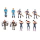 thumbnail image 2 of Figuras de acción Sunnimix 1/43 trabajadores pintadas OO, 2 of 8