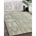 thumbnail image 2 of Ahgly Company Indoor Square Abstract Desert Sand Beige Abstract Area Rugs, 5' Square, 2 of 6