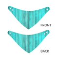 thumbnail image 3 of Naloa Turquoise Wooden2 Dog Bandana Large and Small-Dog Scarf Bib Handkerchief Accessories for Dogs and Cats(S-L)-Large, 3 of 5
