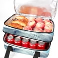 thumbnail image 5 of Shark Double Layered Insulated Refrigerated Meal Bag with Large Capacity for Hand Carry - Lunch Bags, 5 of 6