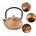 thumbnail image 2 of SHISUYAN Small Tea Kettle Cast Iron Teapot Tabletop Ornament Adornment Decorative, 2 of 8