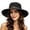 Black, variant on Walking Hats for Men Sun Shield Wide Brim Sun Hat For Outdoor Activities With UPF And Breathable Panoramic Ventilation, One Size