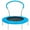 Blue, variant on LIZEVINC 36 Inch Mini Trampoline, Indoor Trampoline with Handle, Small Rebounder Trampoline for Indoor and Outdoor Use, Blue