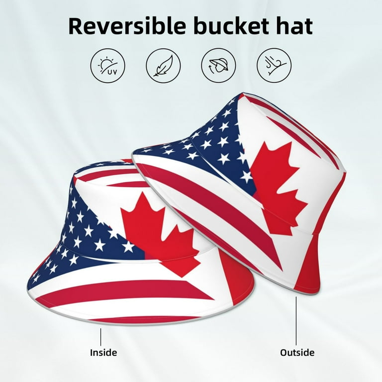 Canada flag bucket hat shop