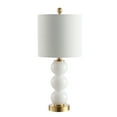 thumbnail image 7 of JONATHAN Y February 21" Glass/Metal LED Table Lamp, White/Brass Gold, JYL1021A, 7 of 7
