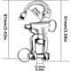 thumbnail image 2 of Swing Hooks Swivel Shackle for Hanging Swings and Hammocks, 2 of 5