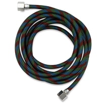 Iwata Airbrush Air Hose - Braided Hose, 10 ft, 1/4" fittings on both ends