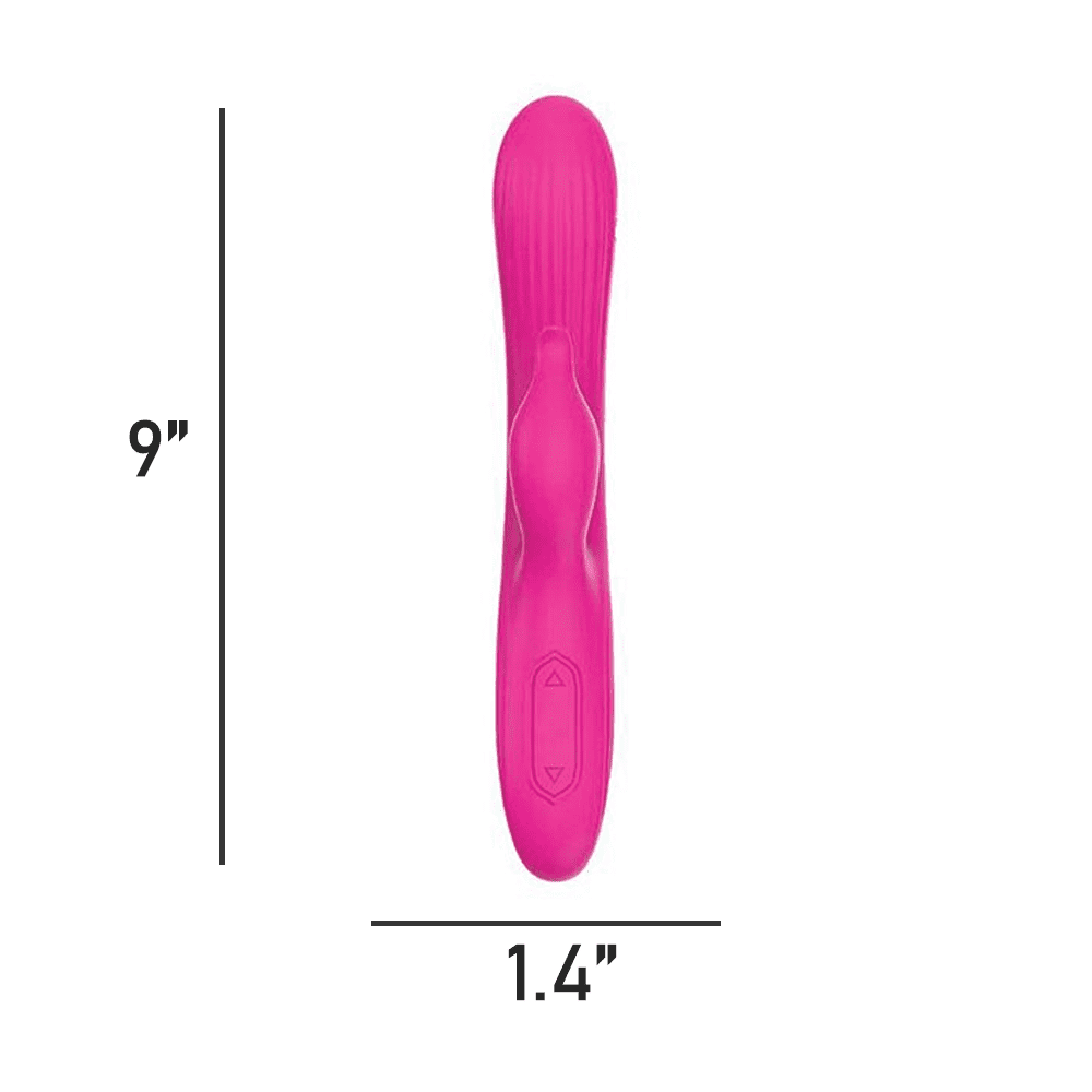 Wild Pop Vibe Lola Rabbit Dual Vibrator - Pink