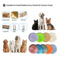 thumbnail image 4 of Cuenco para perros Slow Feeder, bifeaw, silicona, rompecabezas para cachorros, 4 of 7
