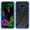 Royal Blue, variant on For LG G8 ThinQ Starry Sky Solid Color Series Shockproof PC + TPU Protective Case For LG G8 ThinQ