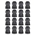 thumbnail image 1 of 16pcs Prensaestopas PG11 Conector impermeable de plástico negro para articulaciones glándulas cable 5-10mm de diám. de cables Unique Bargains accesorios de conducto, 1 of 6
