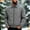 Black, variant on Men's Classic Gingham Plaid Collared Windbreaker Jacket, Full Zip Long Sleeve Loose Fit Coat with Pockets, Fall Winter Casual Outerwear for Hiking Travel Work