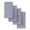 Blue, variant on Martha Stewart Honeycomb Modern Farmhouse Napkin 4-Pack Set, Charcoal Grey, 19"x19"