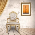 thumbnail image 3 of Grandmaison, Mike 17x24 Gold Ornate Wood Framed with Double Matting Museum Art Print Titled - Canada, Somerset Wind turbines at sunset, 3 of 4