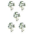 thumbnail image 1 of Maytalsory Stunning White Bouquet For Unforgettable Wedding Ceremonies Handmade And Exquisite In Fashion 5Set, 1 of 6