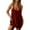 Red 2, variant on Ltctricy Women's Romper Casual Sleeveless 2025 Summer Fashion Jumpsuits Loose Spaghetti Strap Shorts Overalls