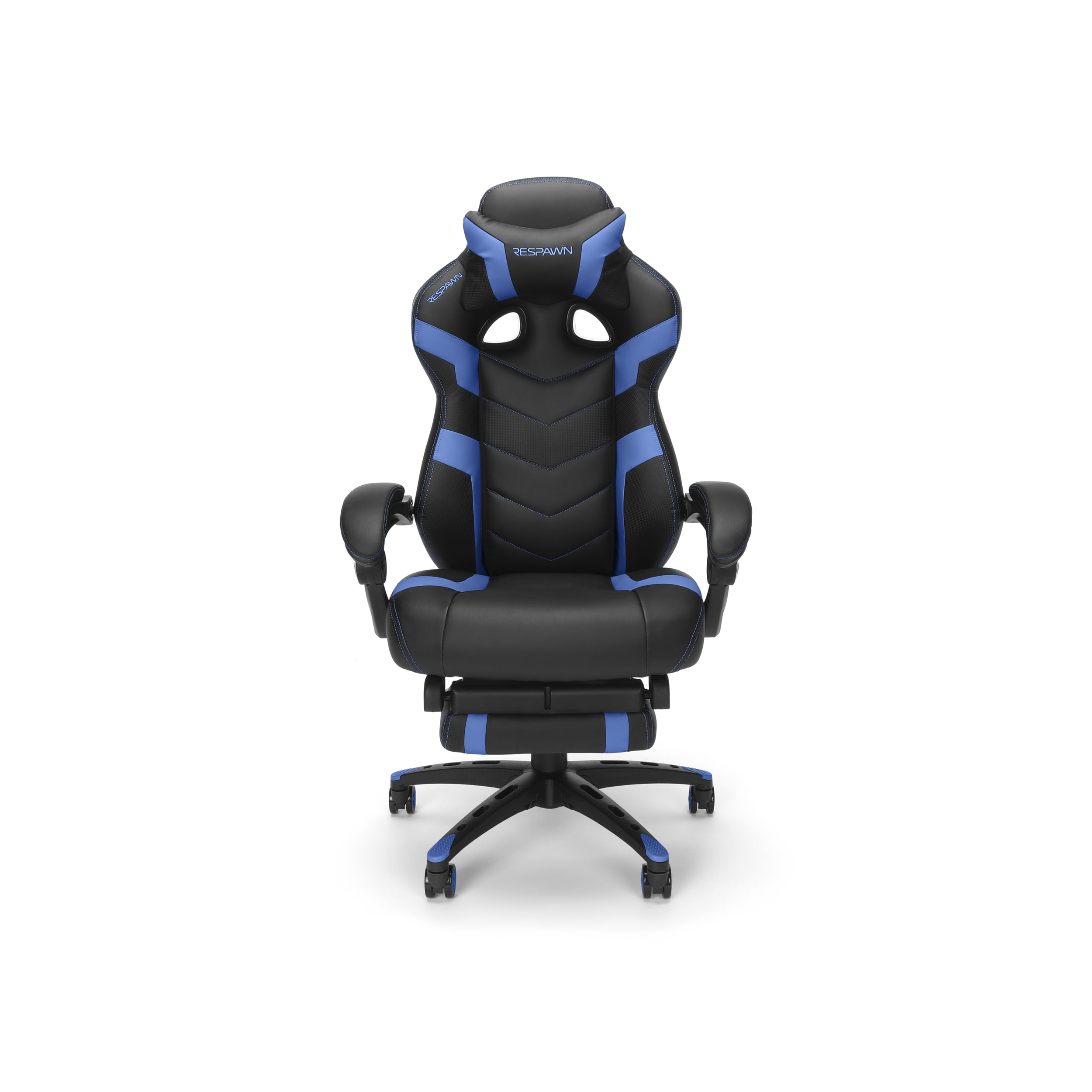 RESPAWN 110 Pro Gaming Chair Reclining Adjustable Footrest 275 lb Grey Walmart