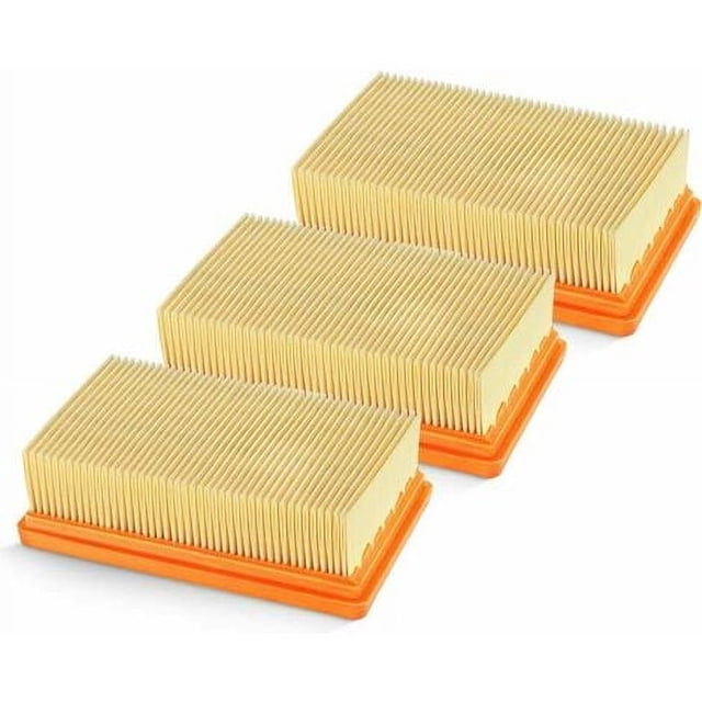 Paquete de tres piezas: cartucho de filtro de aspiradora mv4, malla de filtro plana * 4