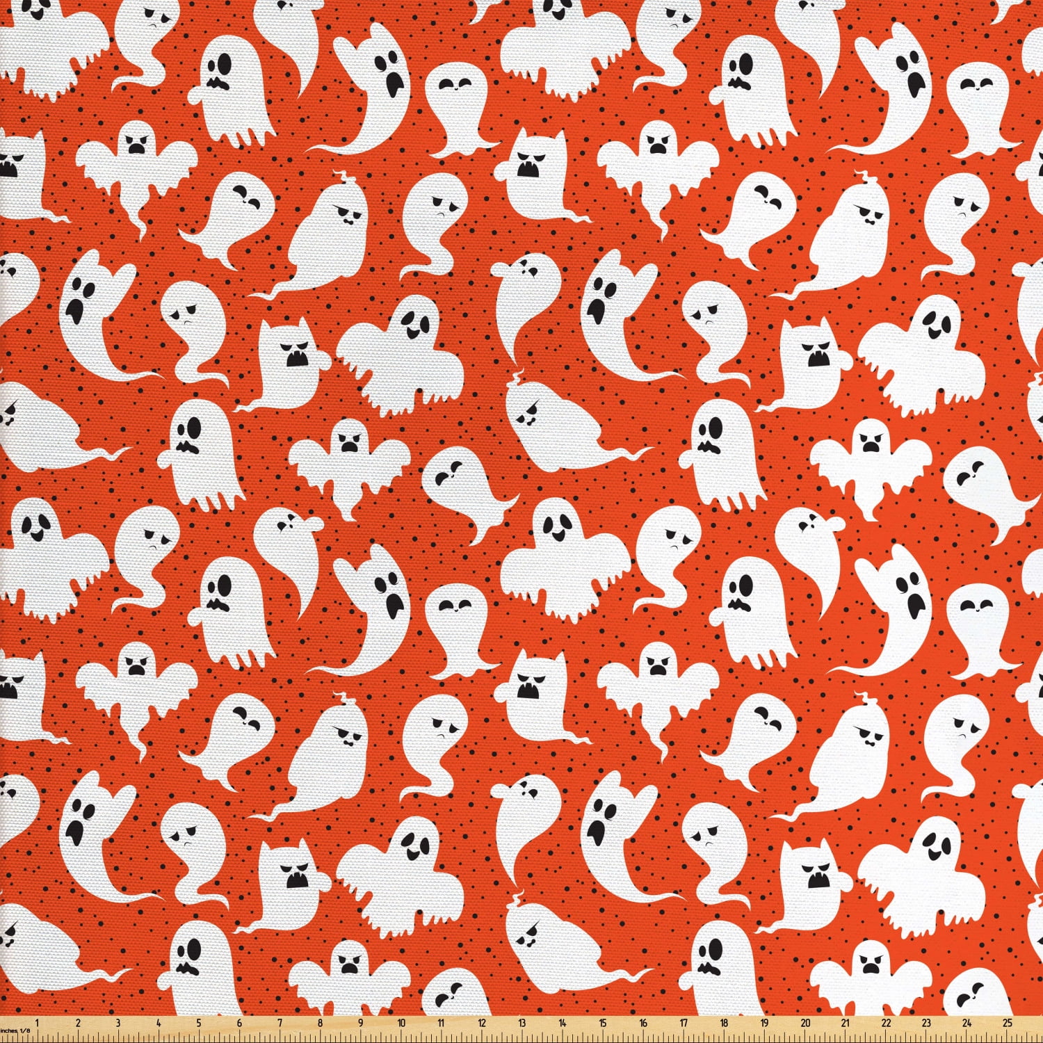 Ghost Fabric by The Yard, Funny Ghost Characters with Different