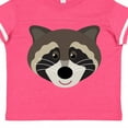 thumbnail image 4 of Inktastic Raccoon Animal Face Boys or Girls Toddler T-Shirt, 4 of 5