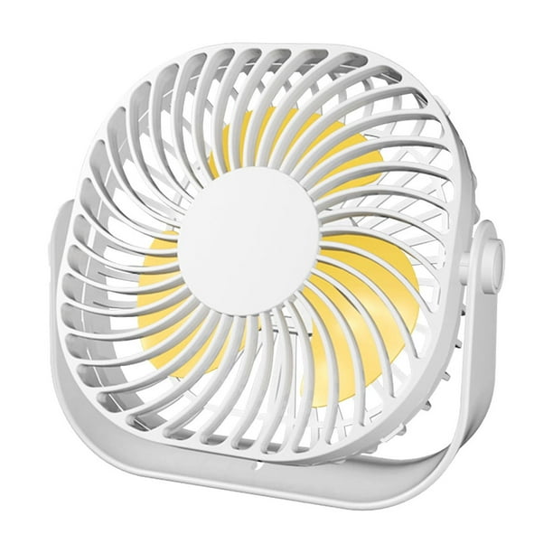 Pisexur Batería de cocina Ventilador de escritorio USB pequeño pero potente, portátil, silencioso, con ajuste de ventilador de escritorio, mini ventilador para una me para la cocina del hogar