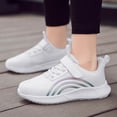 thumbnail image 2 of YunPes Slip on Sneakers for Girls Breathable Mesh Upper Non-Slip Athletic Shoes Teen Kids Lightweight Comfortable Shoes Playdates & Sports, 2 of 8