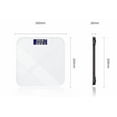 thumbnail image 4 of household intelligent electronic scale glass weight scale adult body scale weighing meter, 4 of 5
