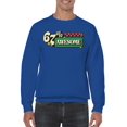 thumbnail image 2 of 67% Awesome Retro Star Design Men's Sweatshirt, 2 of 3