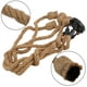 thumbnail image 2 of Vintage Rustic Chandelier 4 Head LED Pendant Lamp Natural Hemp Rope E27 Stand, 2 of 10
